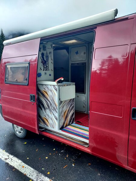 Autorulota Fiat Ducato de fabrica